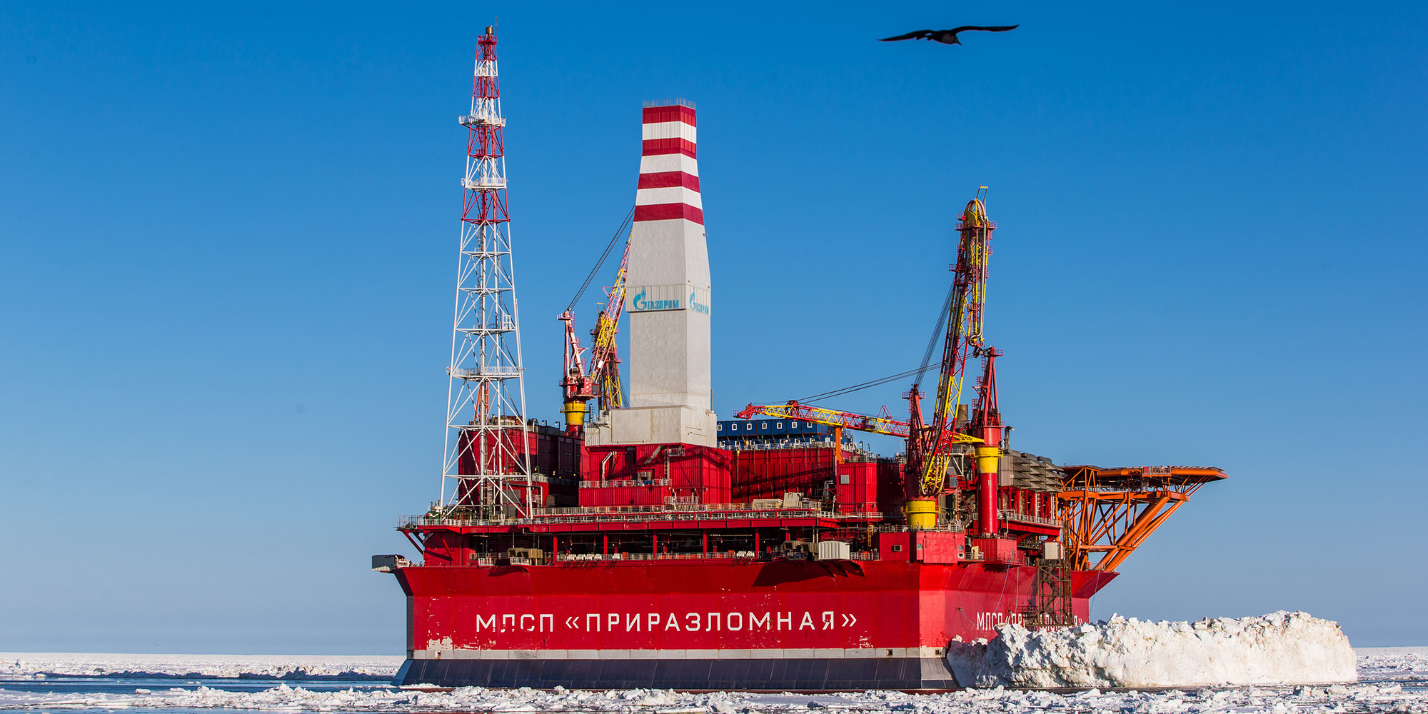 Аэролайф установят на нефтедобывающей платформе «Приразломная»