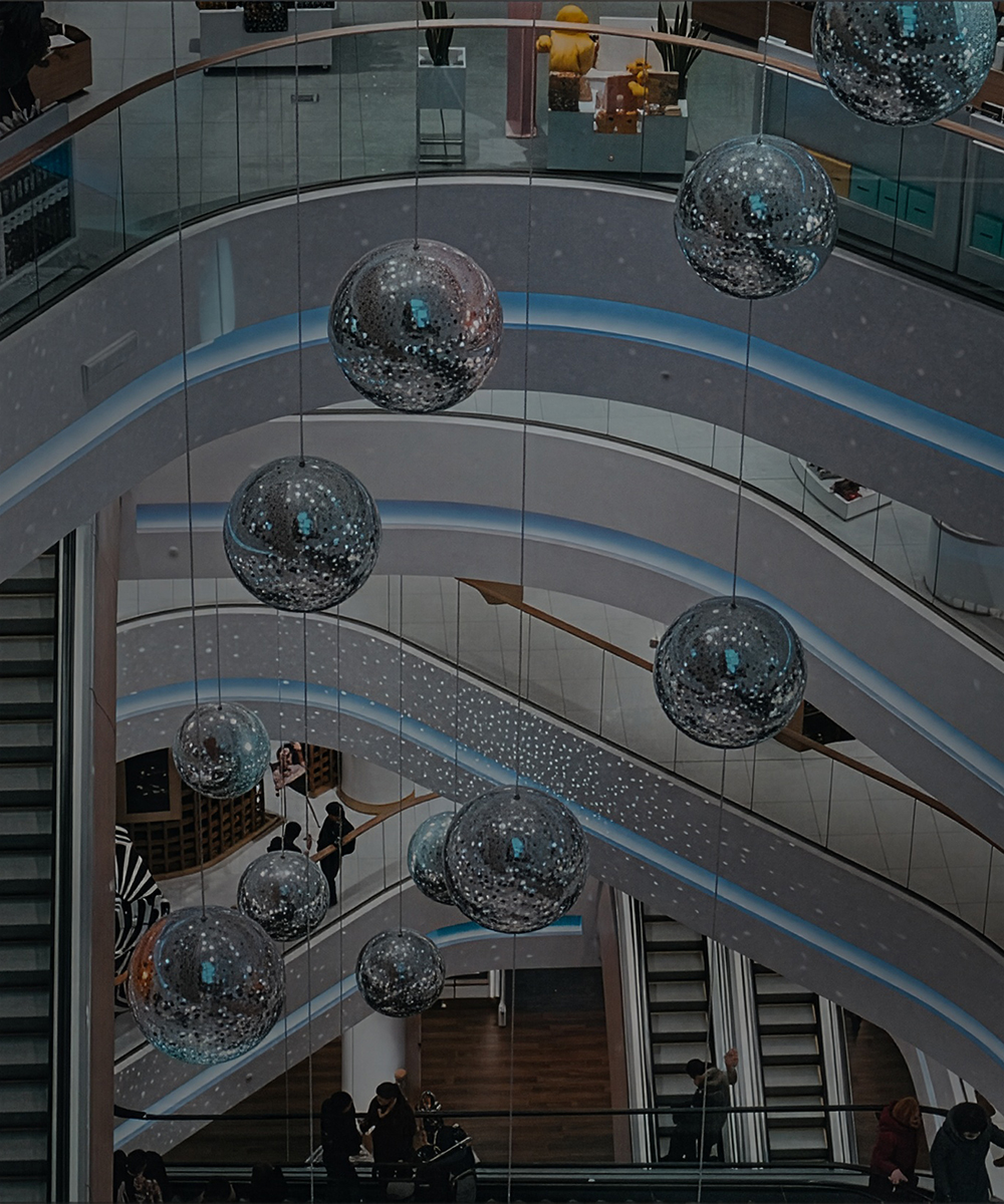 Административные и жилые здания, торговые  центры